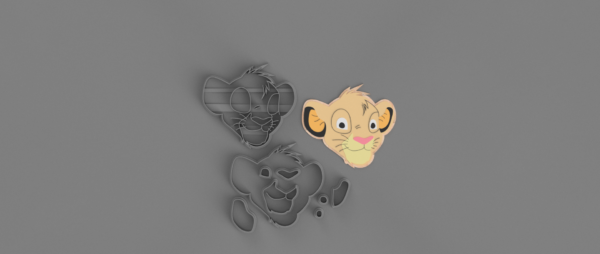 Cookie Cutter - Kopa (Lion King)